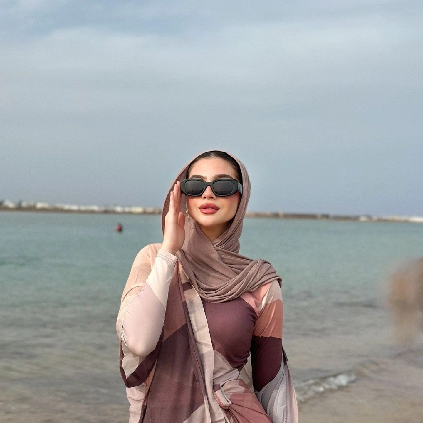 Brown Burkini (5P)