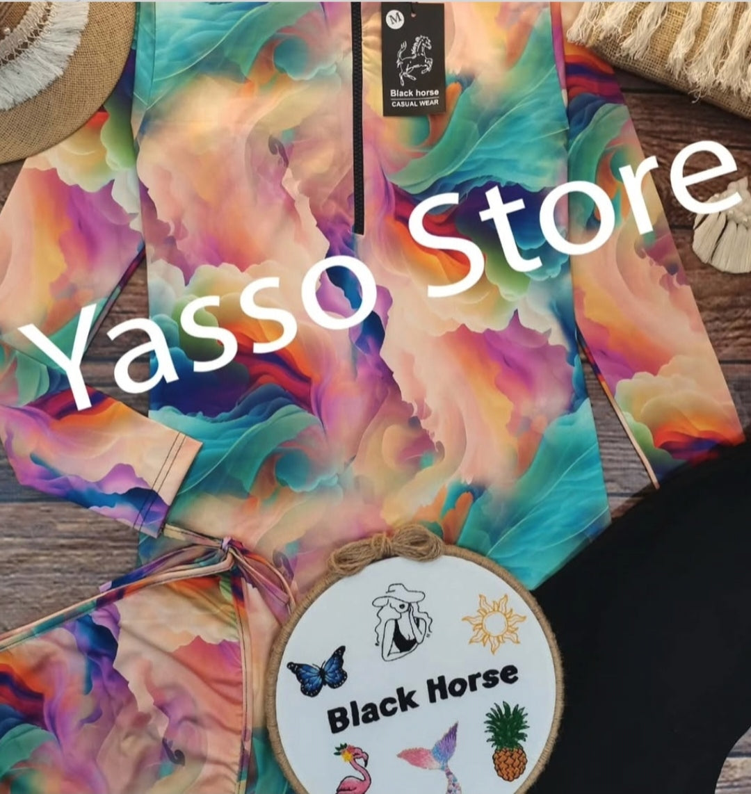 Flowery Burkini (5P)