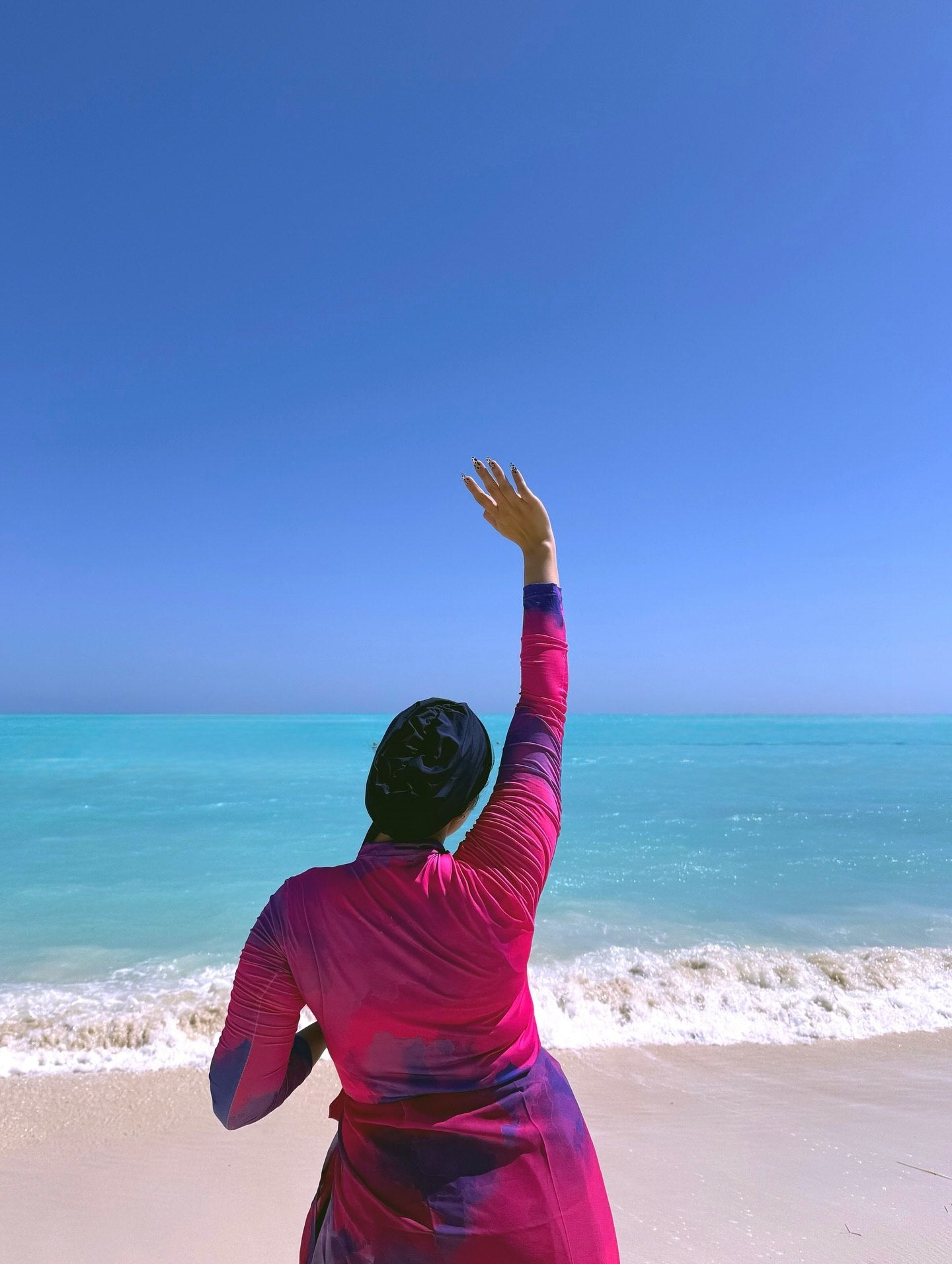 Lilac pink Burkini   (5P)