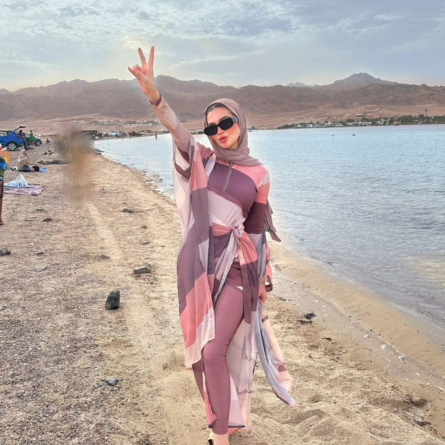 Brown Burkini  (5P)