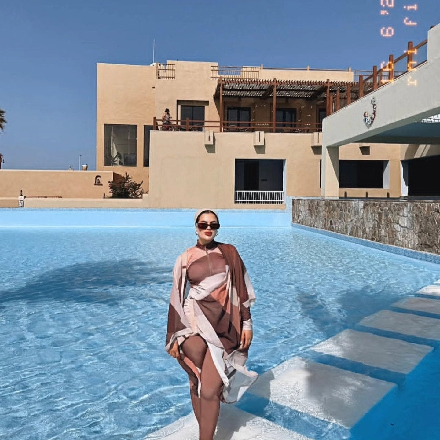 Brown Burkini  (5P)