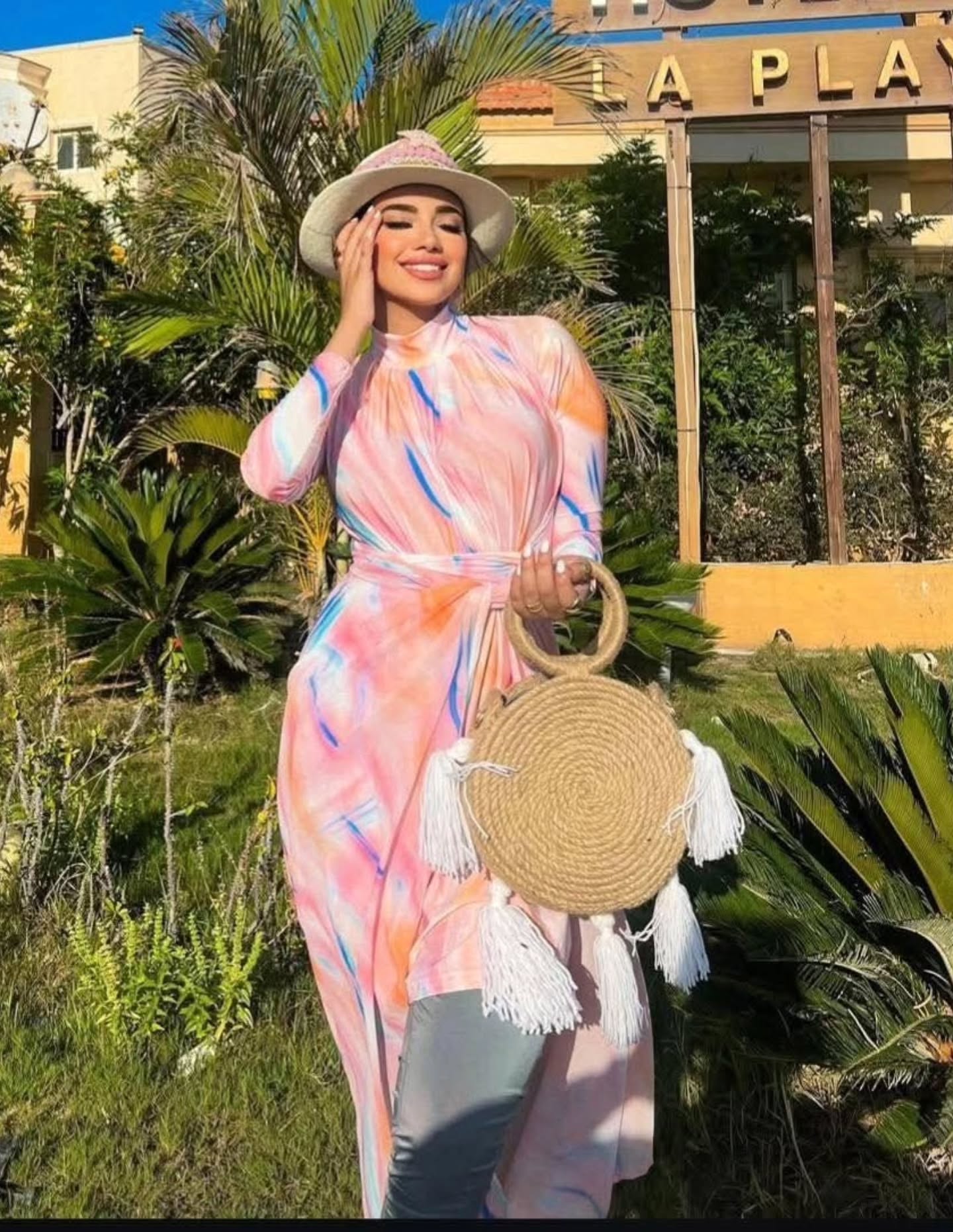 Pink dress Burkini (4P)
