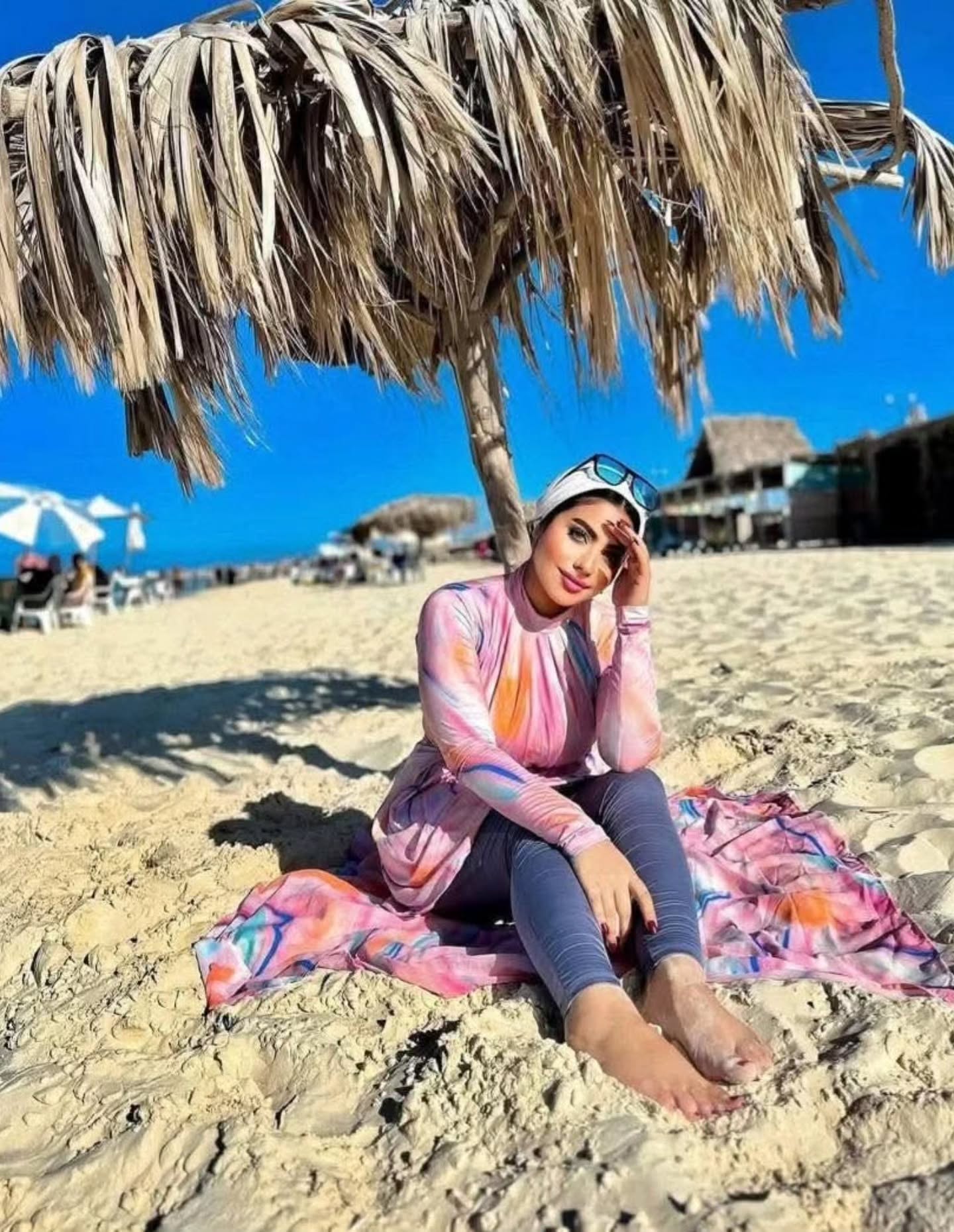 Pink dress Burkini (4P)
