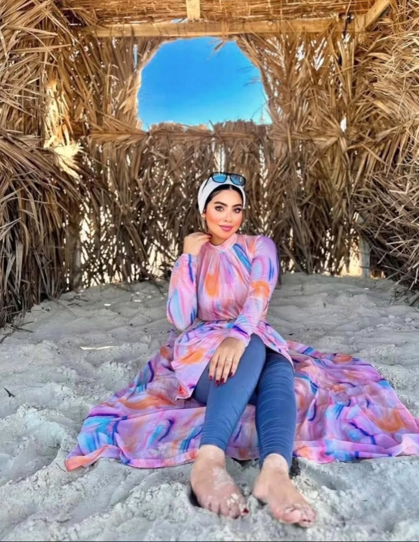 Pink dress Burkini (4P)