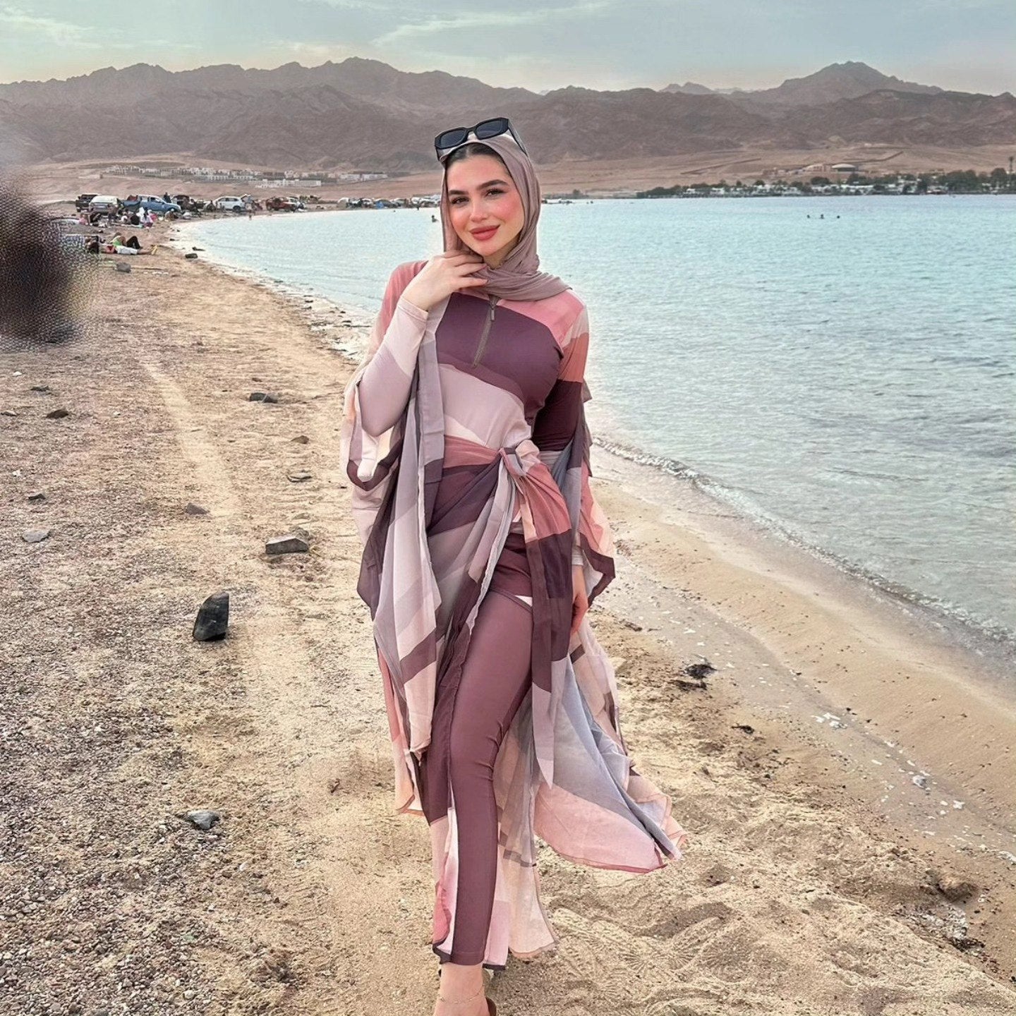 Brown Burkini  (5P)