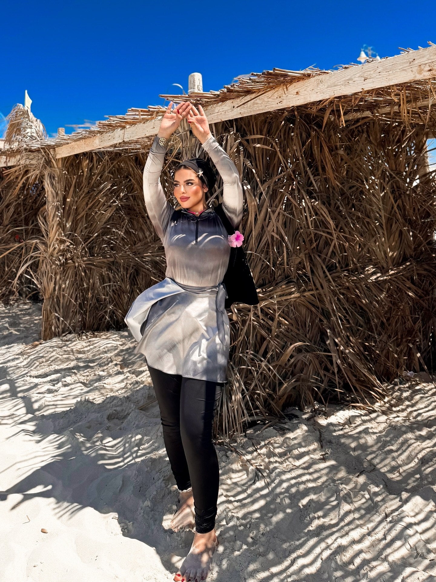 Gray degrade Burkini (5P)