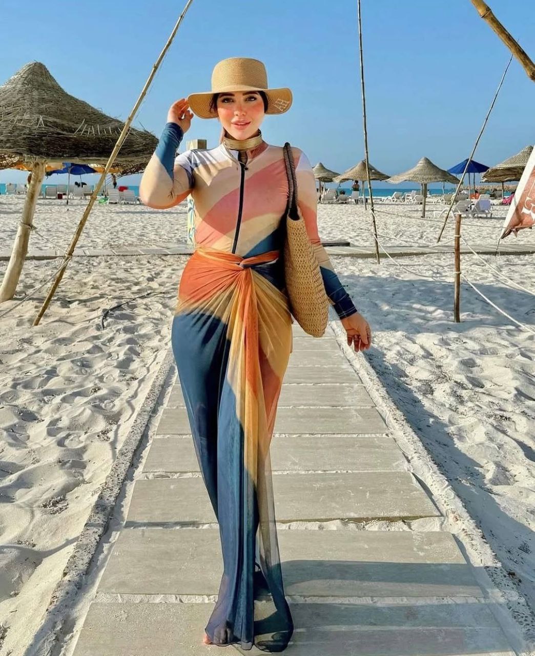 Blue flame Burkini (5P)