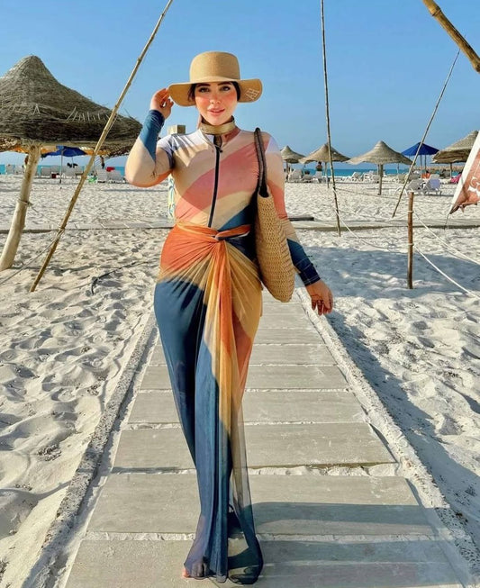 Blue flame Burkini (5P)