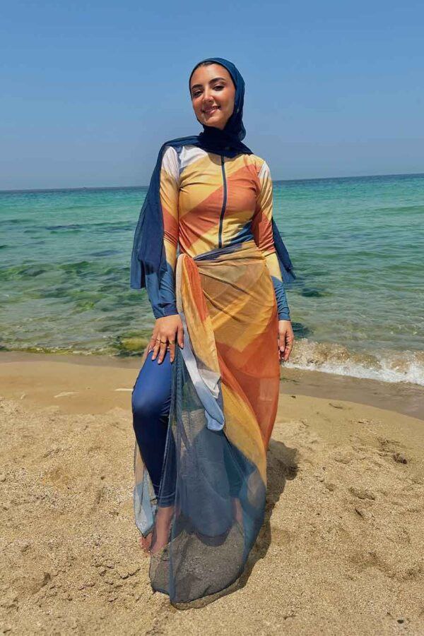 Blue flame Burkini (5P)