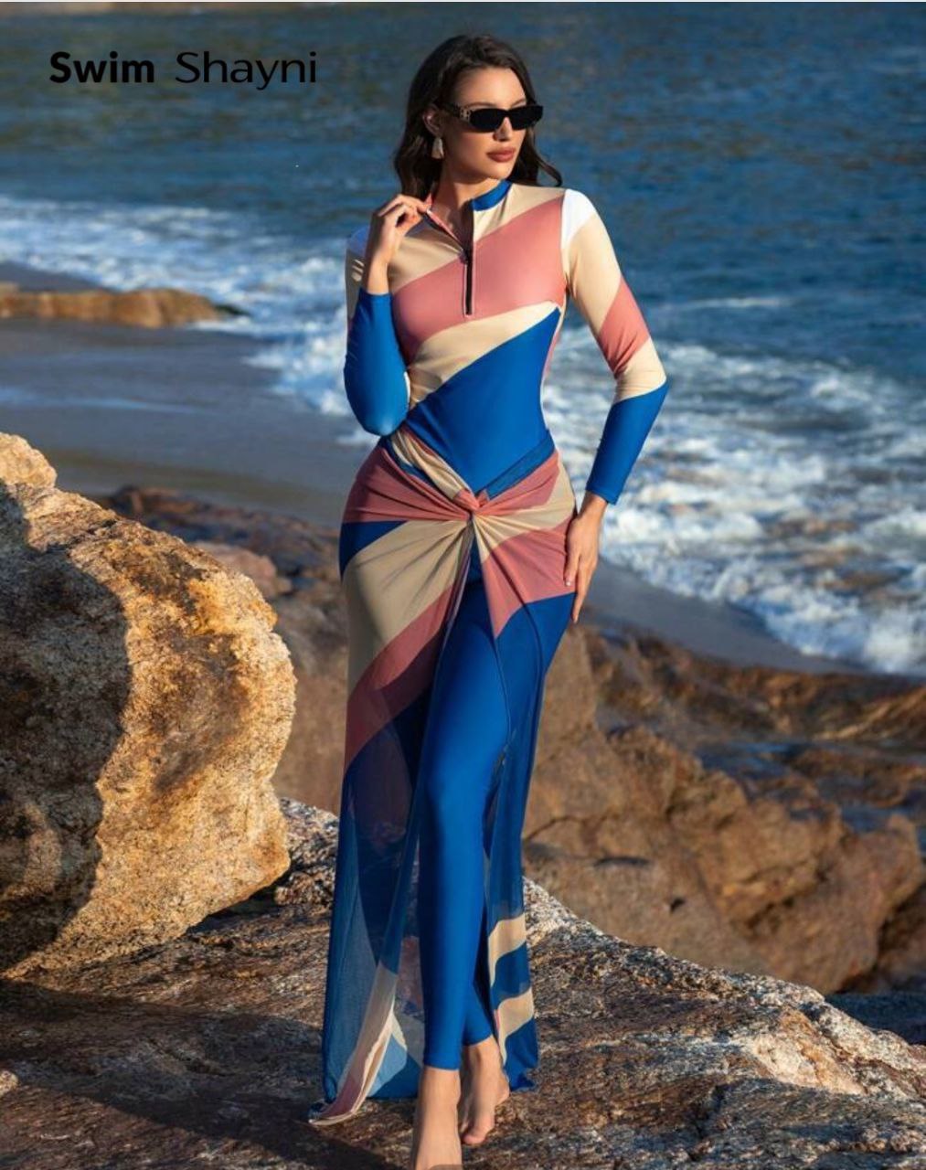 Blue flame Burkini (5P)