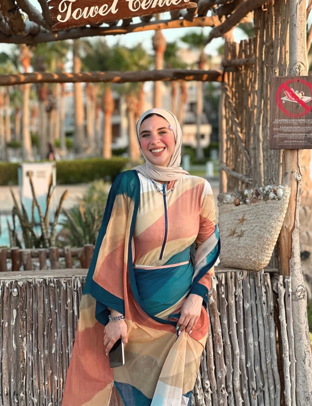 Olivy flame Burkini (5P)