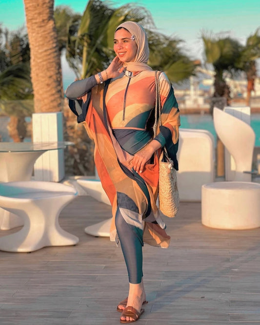 Olivy flame Burkini (5P)