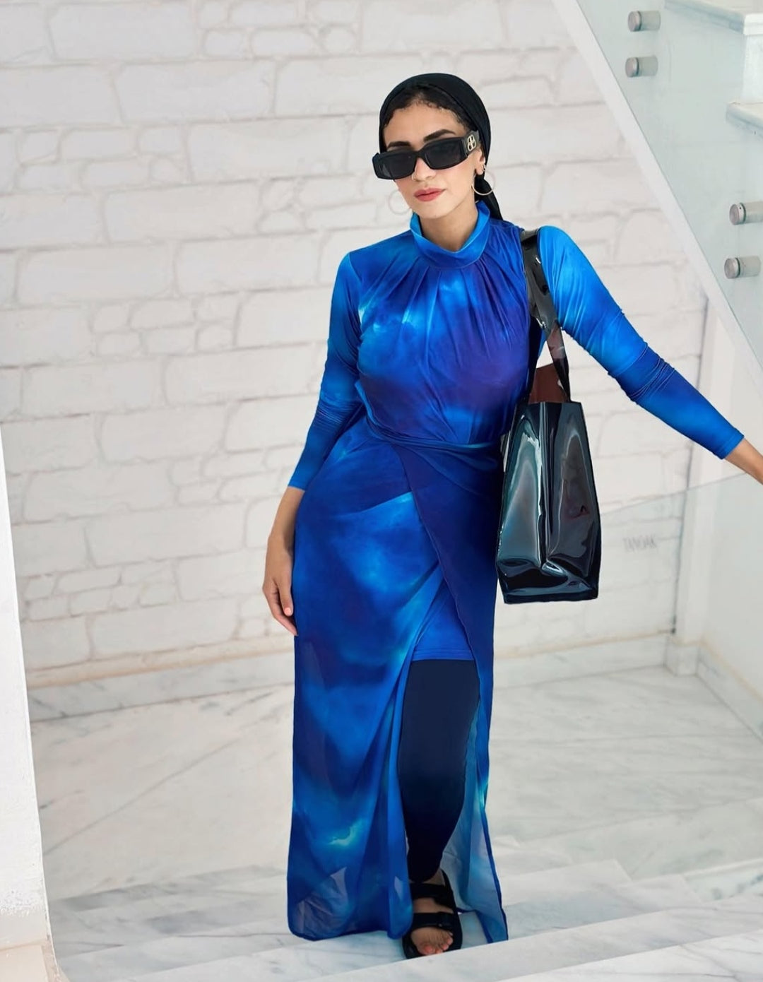 Blue dress Burkini (4P)