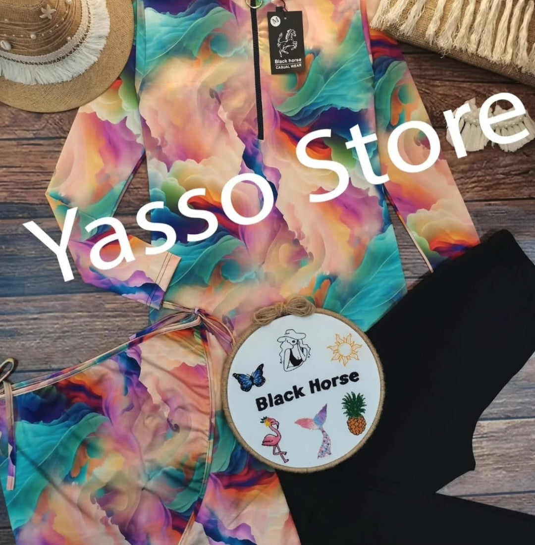Flowery Burkini (5P)