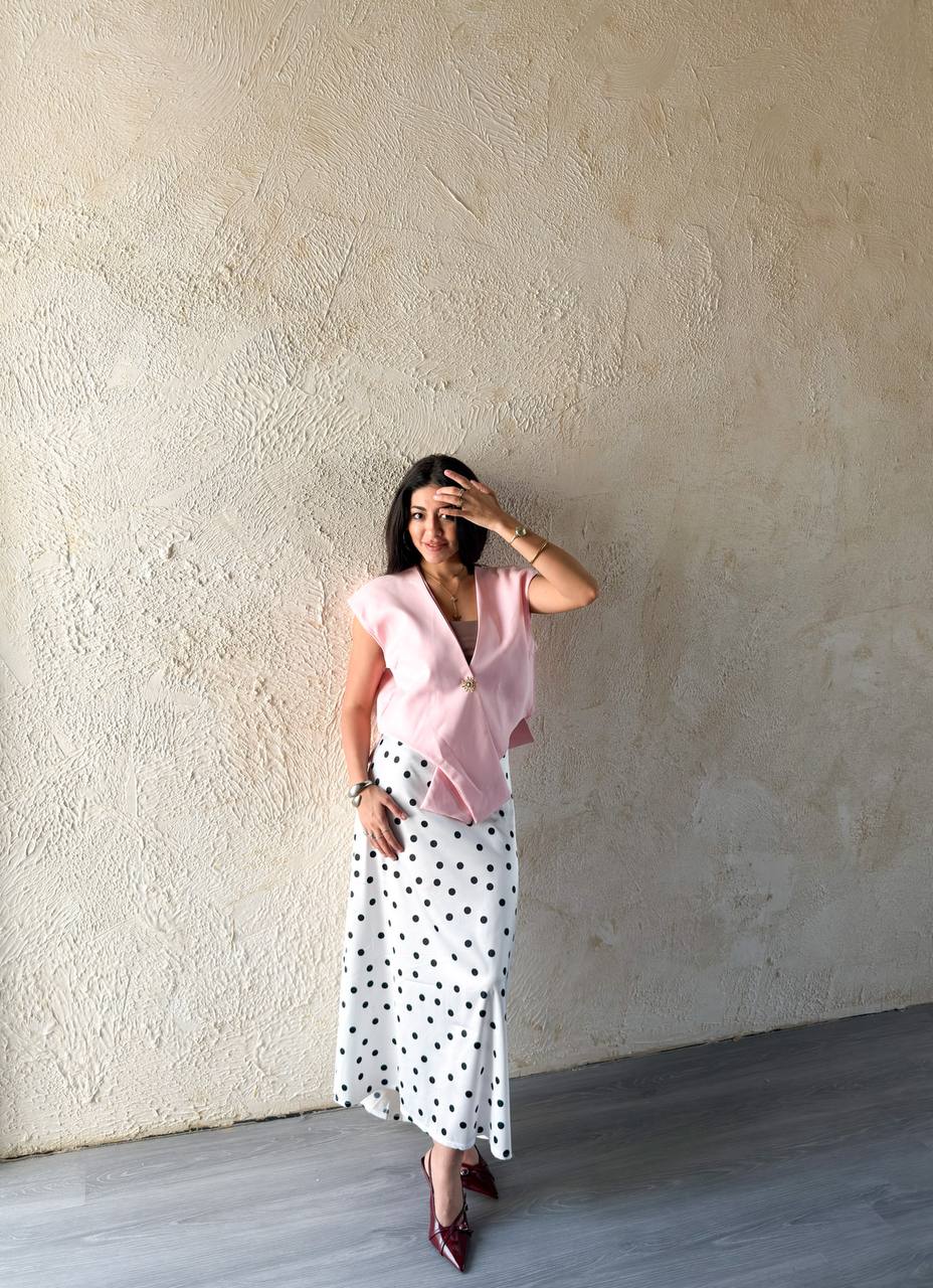 Polka dots skirt