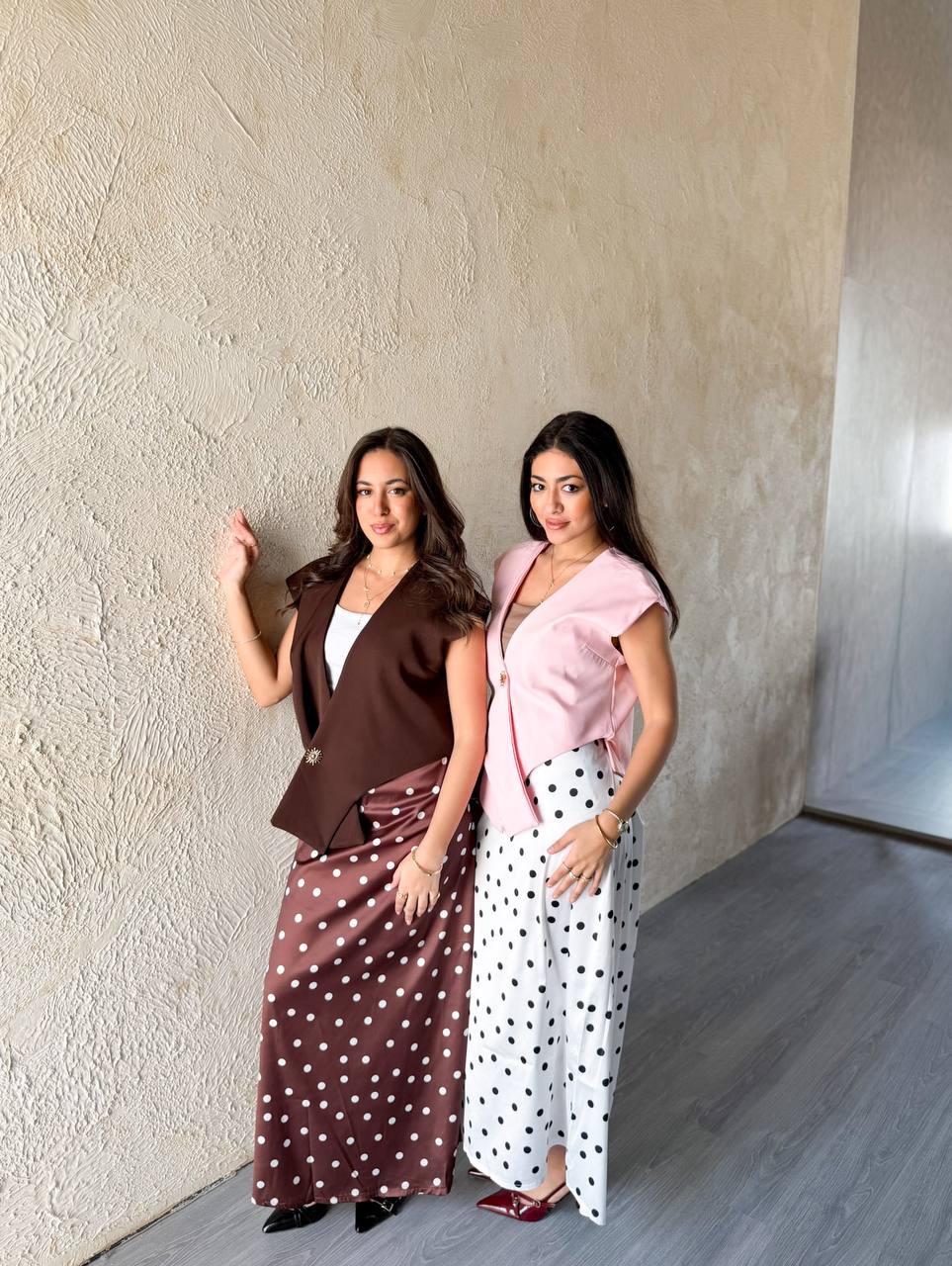 Polka dots skirt