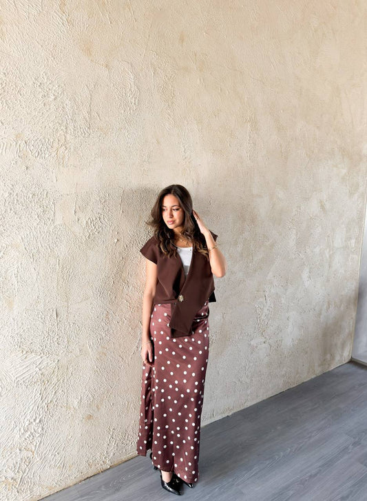 Polka dots skirt